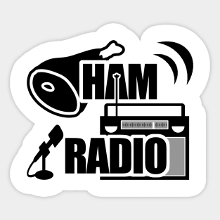 Ham and Radio - Ham Radio Operator Sticker